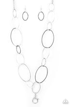 Load image into Gallery viewer, Paparazzi Accessories - City Circuit - Silver Lanyard