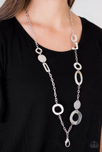 Load image into Gallery viewer, Paparazzi Accessories - Metro Scene - Silver Lanyard