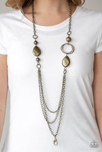 Load image into Gallery viewer, Paparazzi Accessories - Rebels Have More Fun - Brass Lanyard