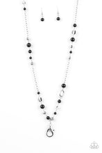 Load image into Gallery viewer, Paparazzi Accessories - Make An Appearance - Black Lanyard