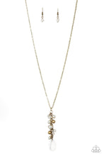 Load image into Gallery viewer, Paparazzi Accessories - Teardrop Serenity - Brass