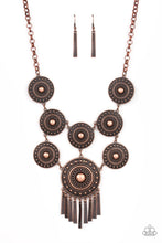 Load image into Gallery viewer, Paparazzi Accessories - Modern Medalist - Copper