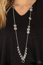 Load image into Gallery viewer, Paparazzi Accessories - Trailblazing Trinket - Silver Lanyard