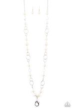 Load image into Gallery viewer, Paparazzi Accessories - Prized Pearls - White Lanyard