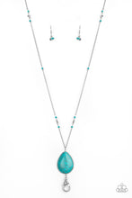 Load image into Gallery viewer, Paparazzi Accessories - Desert Meadow - Blue Lanyard