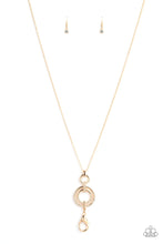 Load image into Gallery viewer, Paparazzi Accessories - Bubbly Bauble - Gold Lanyard