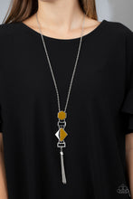 Load image into Gallery viewer, Paparazzi Accessories - STRIPE Up a Conversation - Yellow