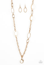 Load image into Gallery viewer, Paparazzi Accessories - Casually Connected - Gold Lanyard