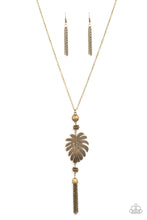 Load image into Gallery viewer, Paparazzi - Palm Promenade - Brass