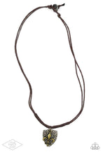 Load image into Gallery viewer, Paparazzi Accessories - Shielded Simplicity - Brass