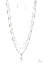 Load image into Gallery viewer, Paparazzi Accessories - GLEAM Work - White Lanyard