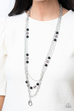 Load image into Gallery viewer, Paparazzi Accessories - GLEAM Work - Black Lanyard