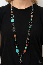 Load image into Gallery viewer, Paparazzi Accessories - Prairie Reserve - Blue Lanyard