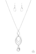 Load image into Gallery viewer, Paparazzi Accessories - Dizzying Definition - Silver Lanyard