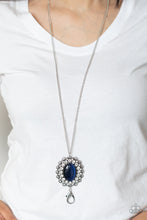 Load image into Gallery viewer, Paparazzi Accessories - Oh My Medallion - Blue Lanyard