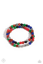 Load image into Gallery viewer, Paparazzi Accessories - BEAD That As It May - Red