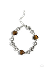 Load image into Gallery viewer, Paparazzi Accessories - I Can Feel Your Heartbeat - Brown