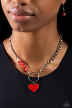 Load image into Gallery viewer, Paparazzi Accessories - Mismatched Mayhem - Red