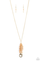 Load image into Gallery viewer, Paparazzi Accessories - Twilight Twinkle - Gold Lanyard