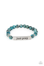 Load image into Gallery viewer, Paparazzi Accessories - Just Pray - Blue