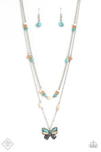 Load image into Gallery viewer, Paparazzi Accessories - Free-Spirited Flutter - Blue