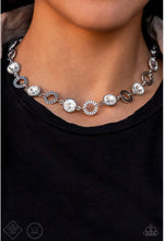 Load image into Gallery viewer, Paparazzi Accessories - Rhinestone Rollout - White