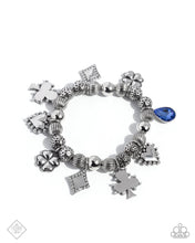Load image into Gallery viewer, Paparazzi Accessories - Spirited Sentiment - Blue
