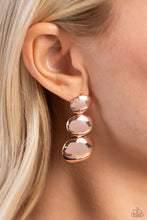 Load image into Gallery viewer, Paparazzi Accessories - Futuristic Fantasy - Rose Gold

