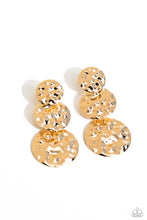 Load image into Gallery viewer, Paparazzi Accessories - Triple Threat Texture - Gold
