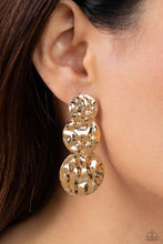 Load image into Gallery viewer, Paparazzi Accessories - Triple Threat Texture - Gold
