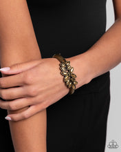 Load image into Gallery viewer, Paparazzi Accessories - Glamorously Garnished - Brass

