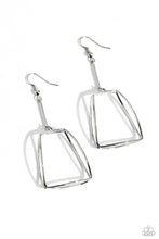 Load image into Gallery viewer, Paparazzi Accessories - Trapezoidal Transcendence - Silver
