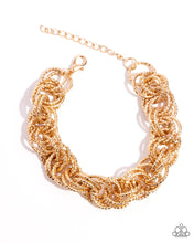 Load image into Gallery viewer, Paparazzi Accessories - Audible Shimmer - Gold
