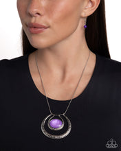 Load image into Gallery viewer, Paparazzi Accessories - If the HORSESHOE Fits - Purple
