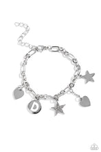 Load image into Gallery viewer, Paparazzi Accessories - Legacy Letters - White - D
