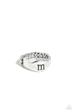 Load image into Gallery viewer, Paparazzi Accessories - Monogram Memento - Silver - M
