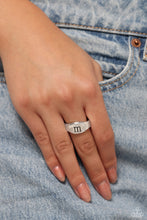Load image into Gallery viewer, Paparazzi Accessories - Monogram Memento - Silver - M
