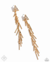 Load image into Gallery viewer, Paparazzi Accessories - Linear Landmark - Gold
