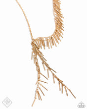 Load image into Gallery viewer, Paparazzi Accessories - Linear Leap - Gold
