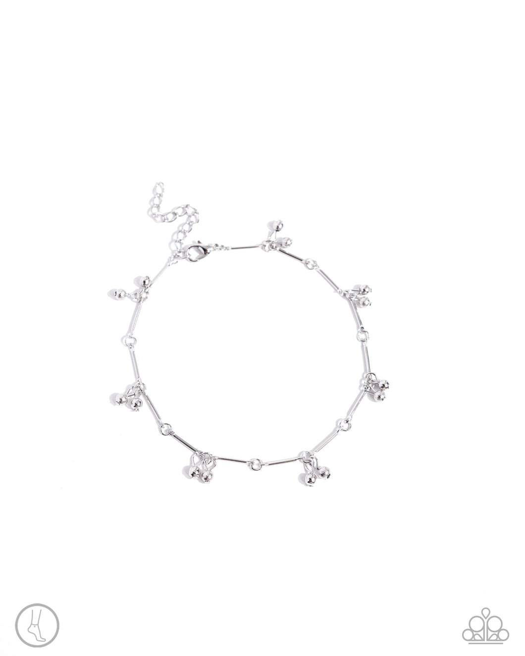 Paparazzi Accessories - A SMILE A Minute - Silver