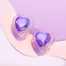 Load image into Gallery viewer, Paparazzi Accessories - Heart-Pounding Haute - Purple
