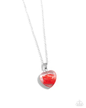 Load image into Gallery viewer, Paparazzi Accessories - HEART Exhibition - Red
