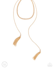 Load image into Gallery viewer, Paparazzi Accessories - Tassel Theme - Gold
