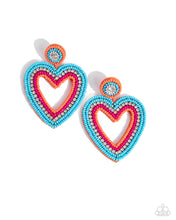 Load image into Gallery viewer, Paparazzi Accessories - Headfirst Heart - Orange
