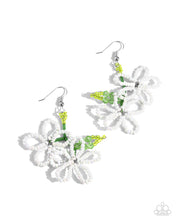 Load image into Gallery viewer, Paparazzi Accessories - Beaded Blooms - White
