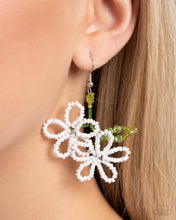 Load image into Gallery viewer, Paparazzi Accessories - Beaded Blooms - White
