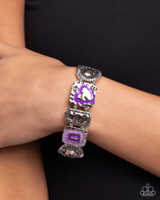 Load image into Gallery viewer, Paparazzi Accessories - Hammered History - Purple
