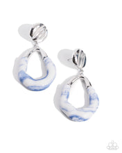 Load image into Gallery viewer, Paparazzi Accessories - High-Sheen Swirls - Blue
