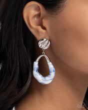Load image into Gallery viewer, Paparazzi Accessories - High-Sheen Swirls - Blue
