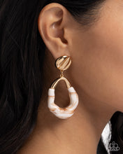 Load image into Gallery viewer, Paparazzi Accessories - High-Sheen Swirls - Gold
